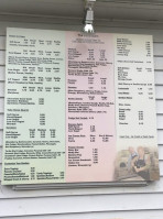 Dairy Barn menu