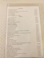 Venta Noelia menu