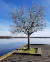 le Lac d'azur outside