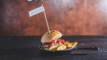 Garage Beer Burgers food