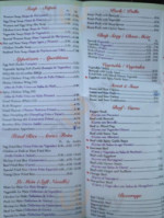 Silver Palace Chinese menu