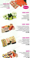 Cent Sushi menu