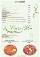 Casa Mia menu