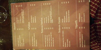 Thai Oria menu