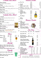 Mel'rose menu