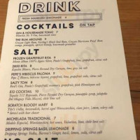 Salt Traders Coastal Cooking Zilker menu