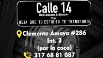 Restaurante Snack-bar Calle 14 food