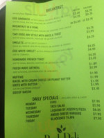 Courtyard Deli menu