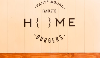 Home Burgers inside