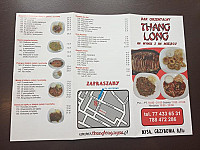 Thang Long menu