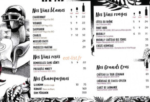 Le Bliss menu