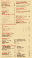 Bords de Seine menu