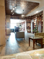 The Brewed Book Coffee Shop Used Book Store inside