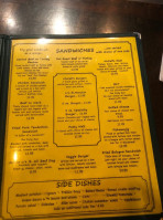 Mccall's Tavern menu