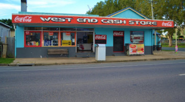 West End Cash Store outside