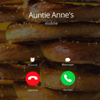 Auntie Anne's food