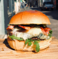 Poppy's Fish Chips Burger food