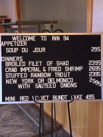 Inn 94 Enterprises. menu