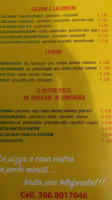 Pizzeria My Way menu