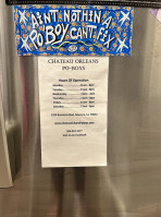 Chateau Orleans Po-boys food