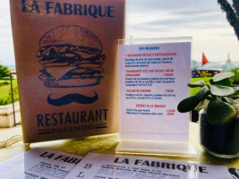 La Fabrique menu