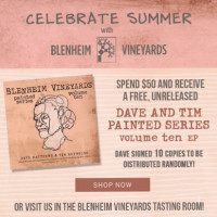 Blenheim Vineyards menu