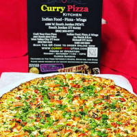 Curry Pizza food