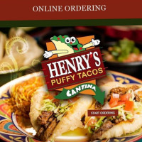 Henry's Puffy Tacos food