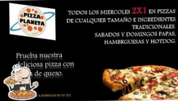 Pizza Planeta. food