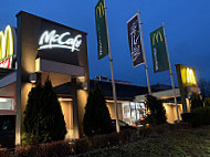 McDonald`s outside