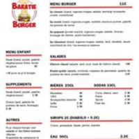 Baratie Burger food