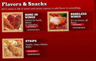 Kfc Kentucky Fried Chicken menu