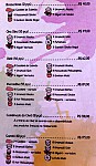 Sambô Sushi menu