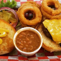 Biff Buzby's Burgers food