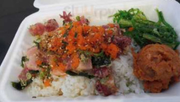 Ohana Poke Bar food