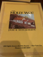 Molly Wee Pub menu