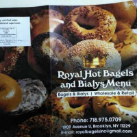 Hot Bagels Bialys food