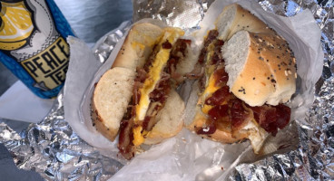 Maplewood Bagel Market food