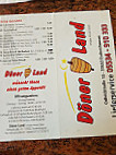 Doenerland menu