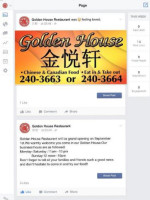 Golden House menu