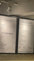 Starbucks menu