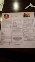 Sushi Yu menu