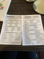 Sushi Palace menu