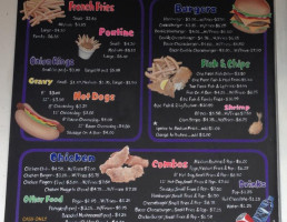 Fresh Cut Fries Chip Wagon menu