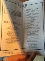 Thai Rama 3 menu