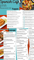 Top Spanish Cafe menu