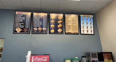 Judy's Donuts menu