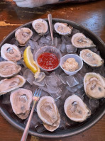 Scott's Oyster Bar. food