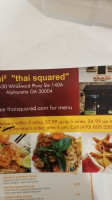 Thai Squared (alpharetta) food