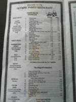 Olympic Family Colfax menu